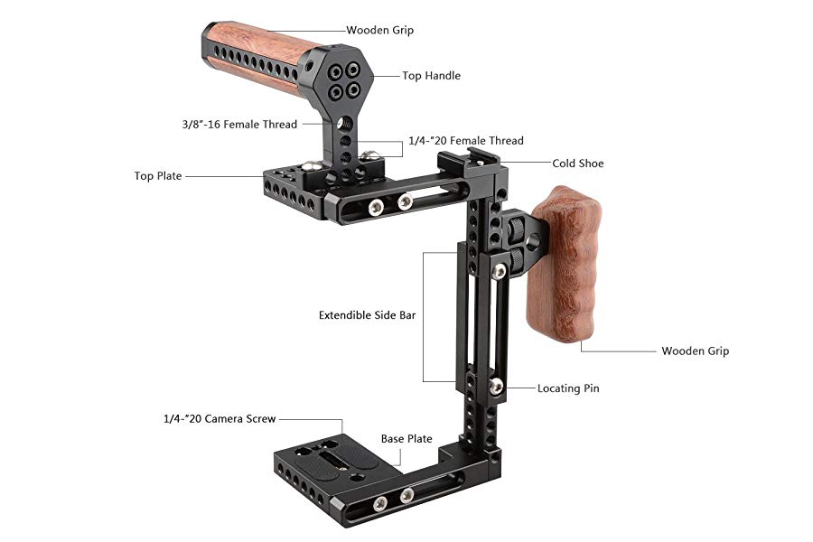 The Best Universal Cage for Mirrorless and DSLR Cameras
