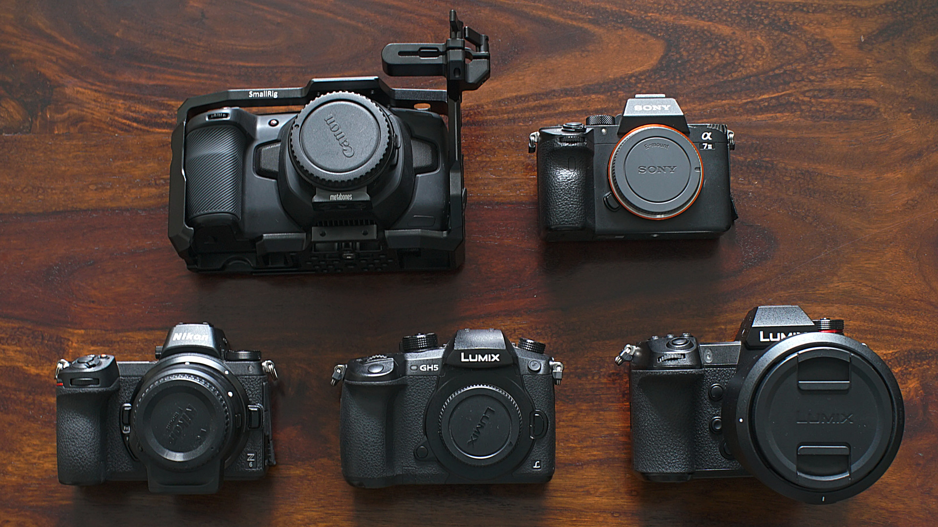 Hollow studie bevæge sig BMPCC 4K vs Panasonic S1 + GH5 vs Sony a7 III + a7S II vs Nikon Z6: Shootout