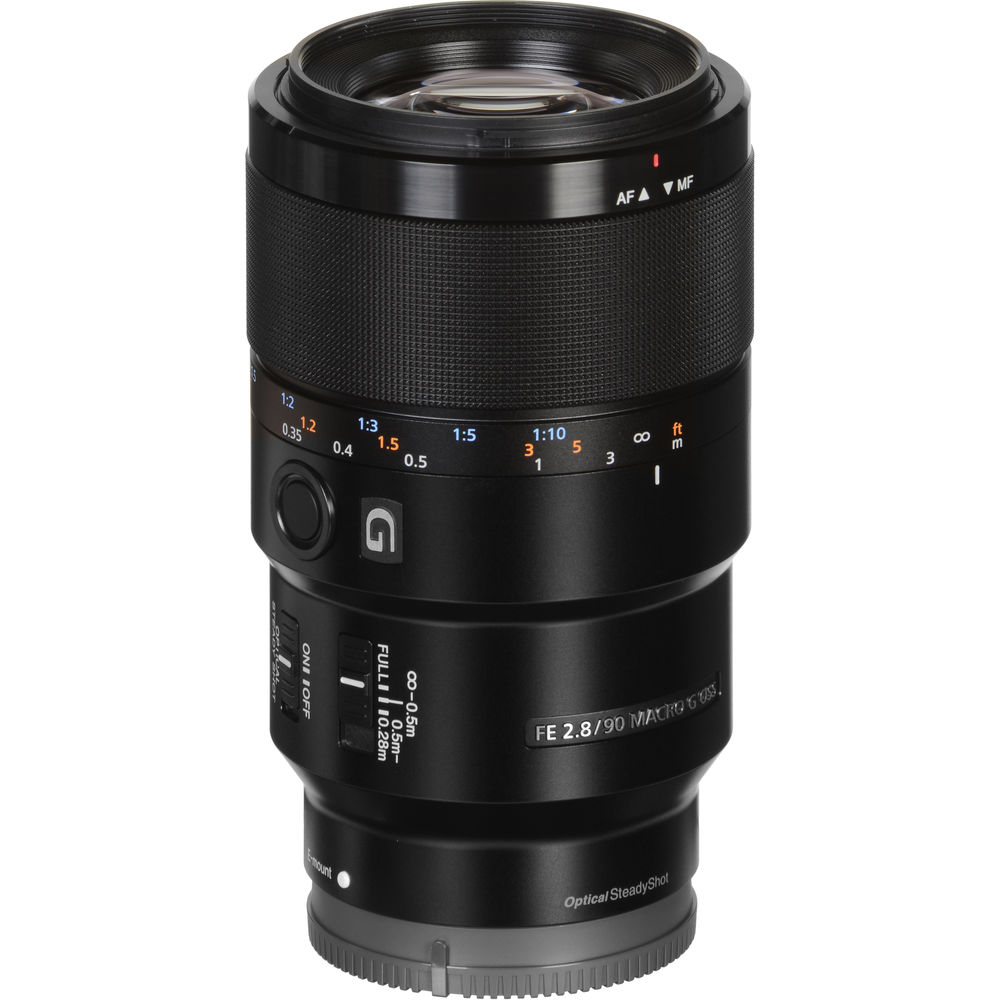 Sony FE 90mm F/2.8 G OSS Macro Lens New-In-Box At Roberts Camera