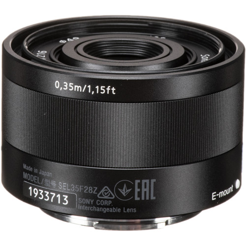 Sony Sonnar T* FE 35mm f/2.8 ZA Lens for Video