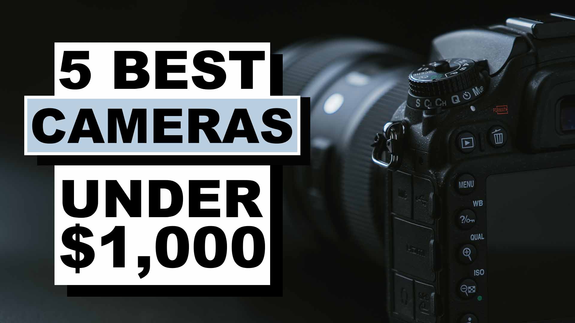 5 Best Cameras For Filmmaking Under 1000 Wc Wolfcrow